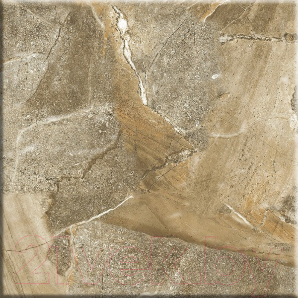 Изображение товара Плитка Beryoza Ceramica Charm GP коричневый (412x412)