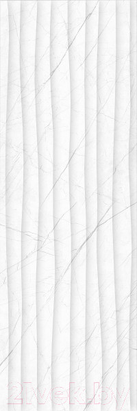 Изображение товара Декоративная плитка Beryoza Ceramica Верди 1 (750x250, белый)