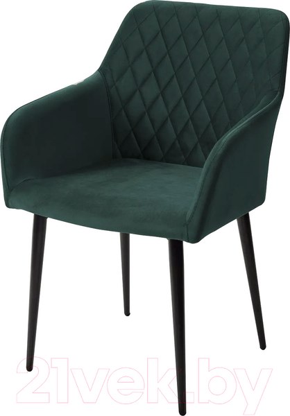 Изображение товара Стул M-City Brandy-X / 461MC03499 (зеленый 19 велюр/черный)