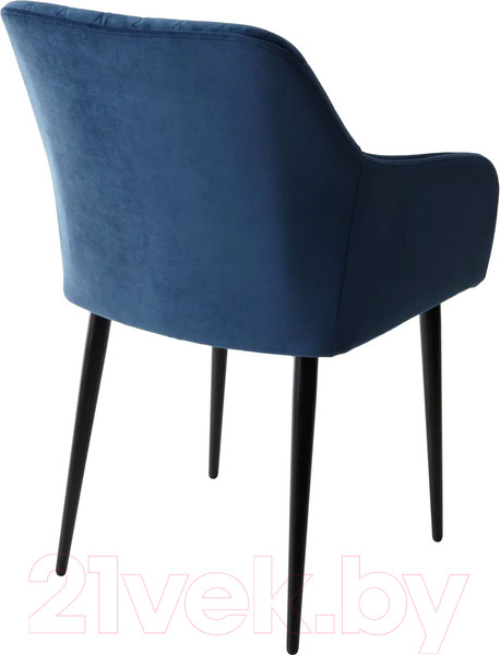 Изображение товара Стул M-City Brandy-X / 461MC03497 (синий 29 велюр/черный)