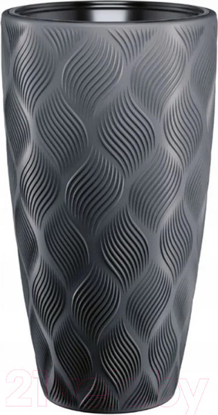 Изображение товара Кашпо Formplastic Flow Slim 4720-014 (антрацит)