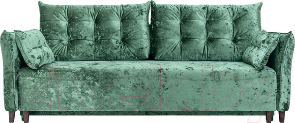 Изображение товара Диван KRONES Цезарь 3 (велюр зеленый перламутр)