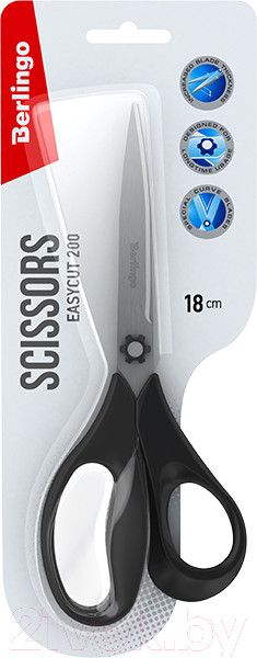 Изображение товара Ножницы канцелярские Berlingo Easycut 200 / DNn_18045