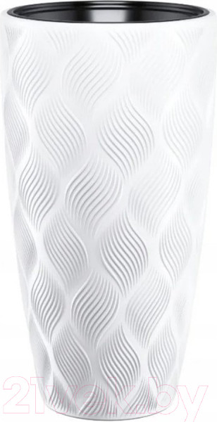 Изображение товара Кашпо Formplastic Flow Slim 4730-011 (белый)