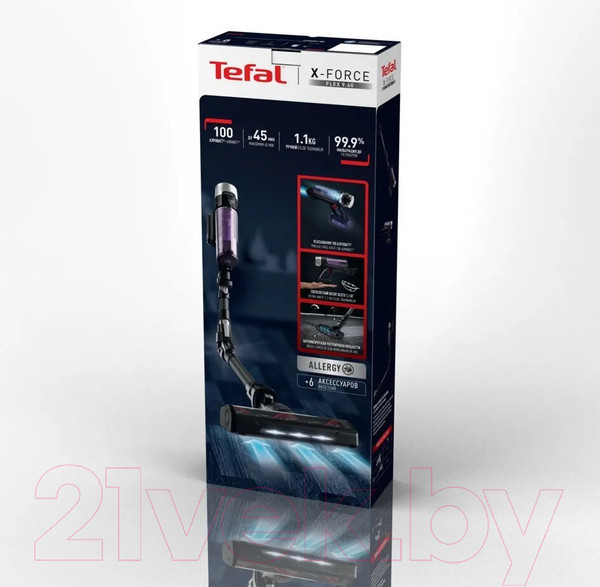 Изображение товара Вертикальный пылесос Tefal TY2039WO