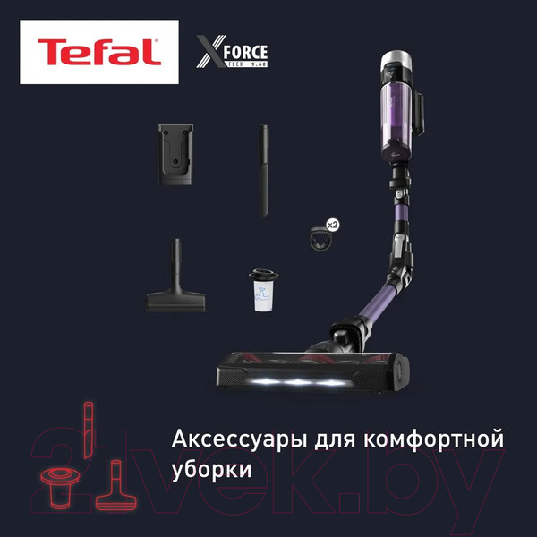 Изображение товара Вертикальный пылесос Tefal TY2039WO
