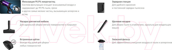 Изображение товара Вертикальный пылесос Tefal TY2039WO