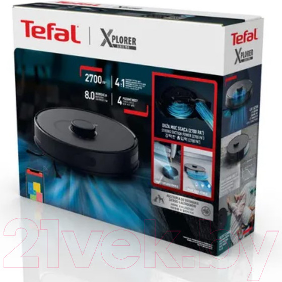 Изображение товара Робот-пылесос Tefal RG8575WH