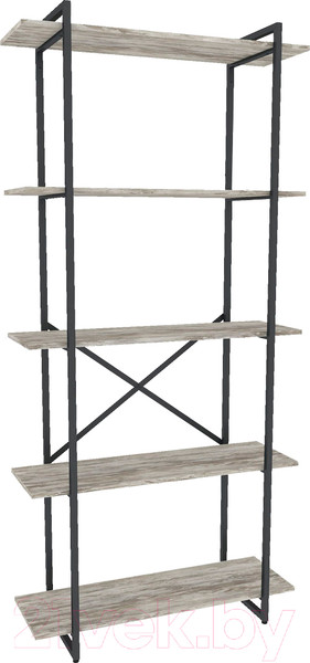 Изображение товара Стеллаж Gutta 5 полок (патина черный)