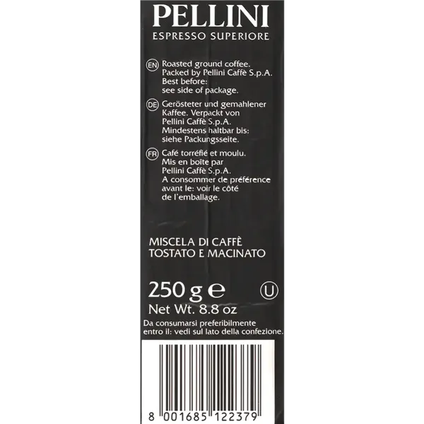 Изображение товара Кофе молотый Pellini Tradizionale (250г)