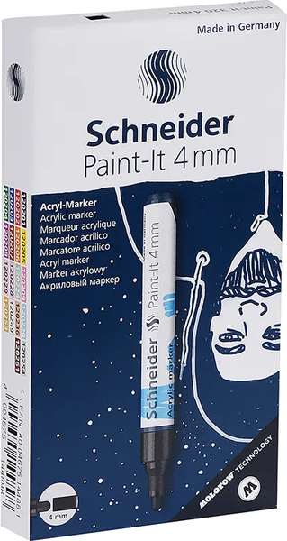 Изображение товара Маркер художественный Schneider Paint-It 320 / 120261 (бордовый)