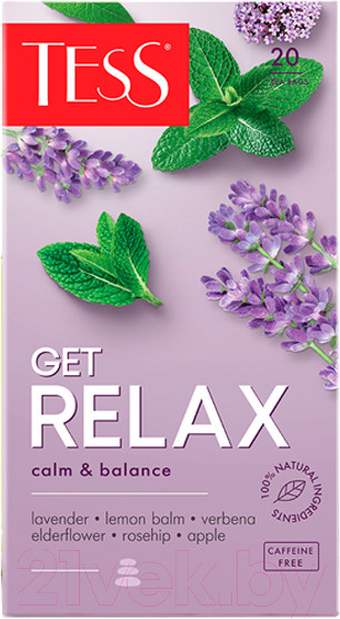 Изображение товара Чайный напиток Tess Get Relax (20пак)