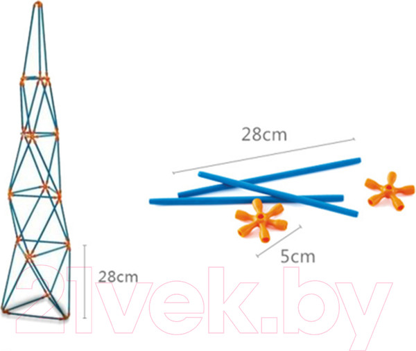 Изображение товара Конструктор Hape Башня / E5566_HP