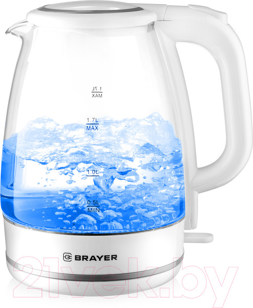 Изображение товара Электрочайник Brayer BR1030WH