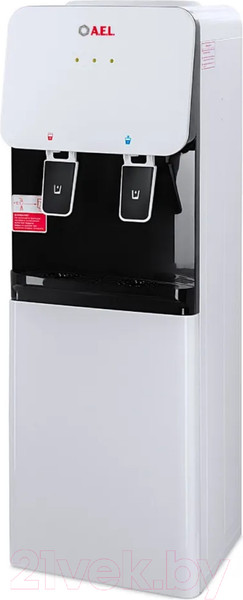 Изображение товара Кулер AEL LD-AEL-85c со шкафчиком (7л, белый/черный)
