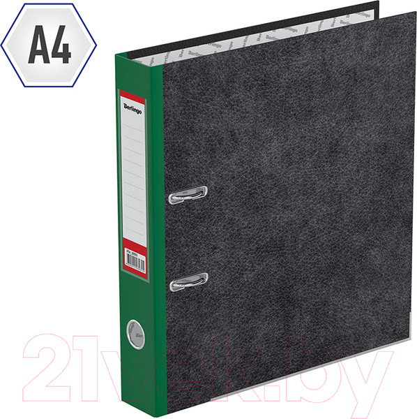 Изображение товара Папка-регистратор Berlingo Standard / ATm_50504 (зеленый)