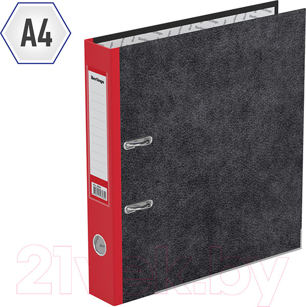 Изображение товара Папка-регистратор Berlingo Standard / ATm_50503 (красный)