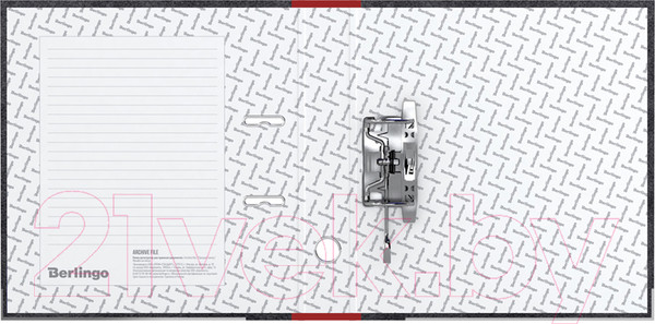 Изображение товара Папка-регистратор Berlingo Standard / ATm_50503 (красный)