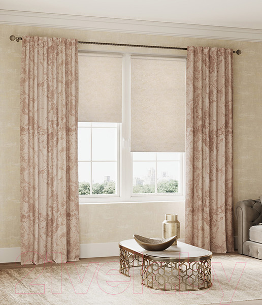 Изображение товара Рулонная штора LEGRAND Мэджик 114x175 / 58096246 (миндаль)