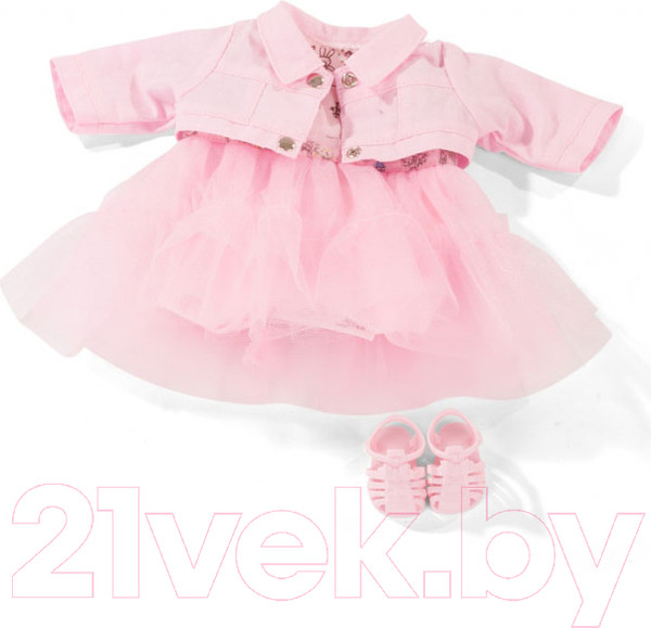 Изображение товара Аксессуар для куклы Gotz Набор одежды сандали, платье и жакет 30-33см / 3403253