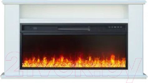 Изображение товара Каминокомплект Смолком Govard V42 + Vision 42 LED (бьянко белый)