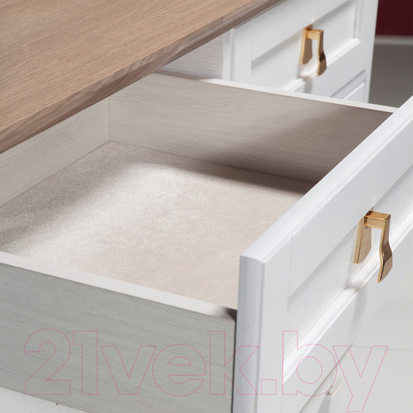 Изображение товара Комод Гомельдрев Тельма ГМ 6563 Дуб (белый/натуральный дуб)