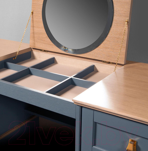 Изображение товара Туалетный столик Гомельдрев Тельма ГМ 6589 Дуб (капри/натуральный дуб)