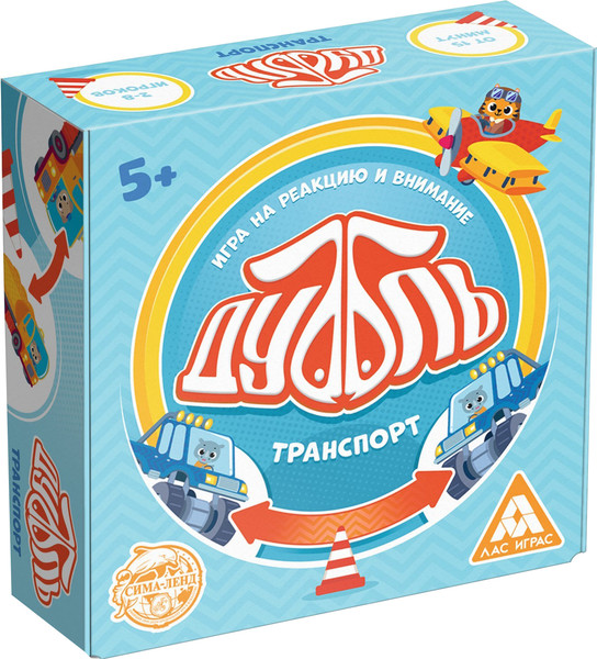Изображение товара Настольная игра Лас Играс Дуббль Транспорт / 5176875