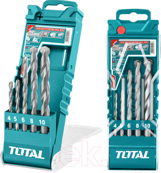 Изображение товара Набор сверл TOTAL TACSD7156