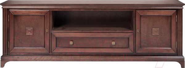 Изображение товара Тумба Гомельдрев Леванти для радиоаппаратуры ГМ 6660 (береза/табак)