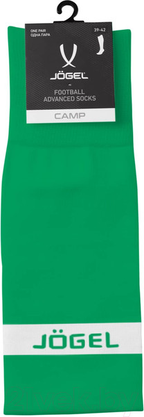 Изображение товара Гетры футбольные Jogel Camp Advanced Socks / JC1GA0324.73 (р-р 32-34, зеленый/белый)