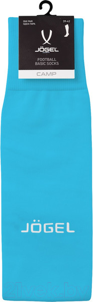 Изображение товара Гетры футбольные Jogel Camp Basic Socks / JC1GA0123.S2 (бирюзовый/серый, р-р 43-45)