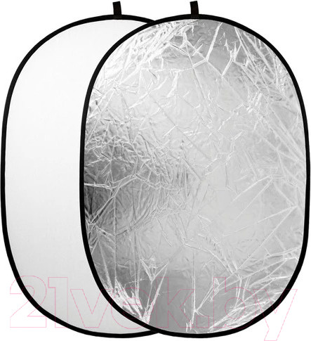 Изображение товара Отражатель для фото RayLab RF-09 (120x180см, белый/серебристый)
