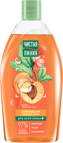 Изображение товара Гель для душа Чистая Линия Смягчающий (750мл)