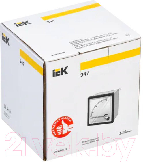 Изображение товара Амперметр IEK IPA10-6-0400-E