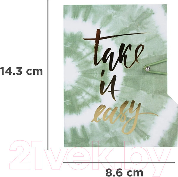 Изображение товара Записная книжка Miniso Color Explosion A6 / 3709 (с ручкой)