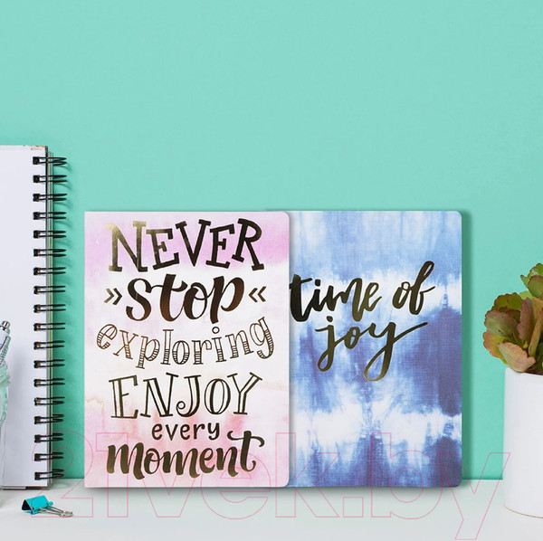 Изображение товара Набор записных книжек Miniso Color Explosion A4 дизайн С / 4737 (2шт)