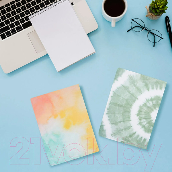 Изображение товара Набор записных книжек Miniso Color Explosion A4 дизайн В / 4720 (2шт)