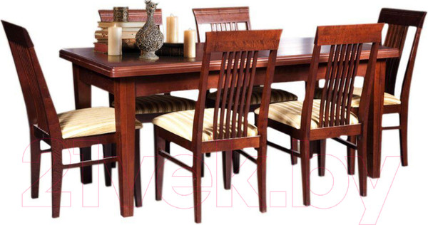 Изображение товара Обеденный стол Гомельдрев ГМ 6062 (дуб/мокко)