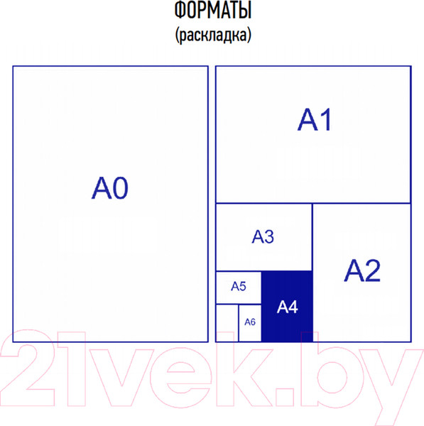 Изображение товара Папка для бумаг Berlingo Fuze / AVp_20310 (голубой)