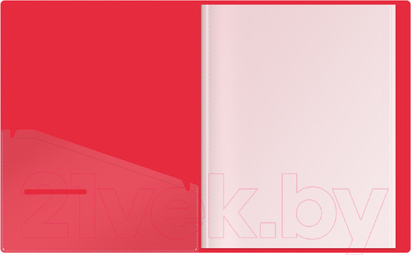 Изображение товара Папка для бумаг Berlingo Soft Touch / DB4_10982 (красный)