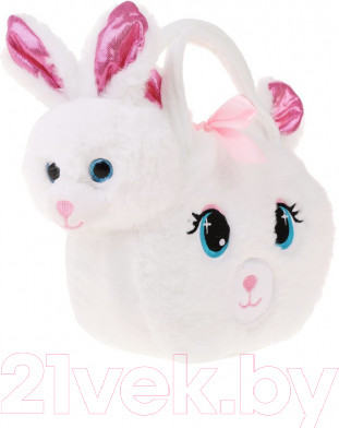 Изображение товара Мягкая игрушка Fluffy Family Зайка в сумочке / 682123