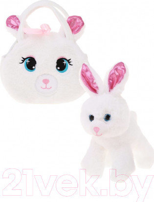 Изображение товара Мягкая игрушка Fluffy Family Зайка в сумочке / 682123