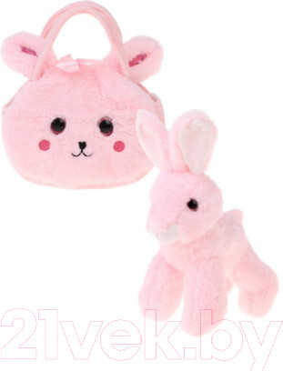 Изображение товара Мягкая игрушка Fluffy Family Зайка в сумочке / 682124