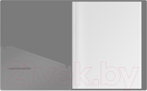 Изображение товара Папка для бумаг Berlingo Soft Touch / DB4_10985 (серый)