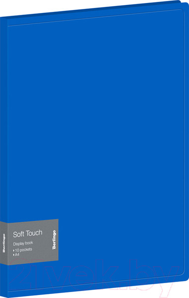 Изображение товара Папка для бумаг Berlingo Soft Touch / DB4_10981 (синий)