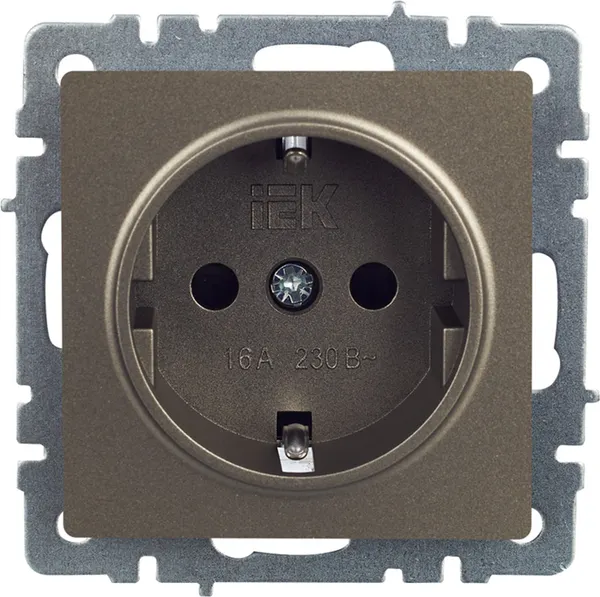 Изображение товара Розетка IEK Brite BR-R14-16-K37 (шампань)