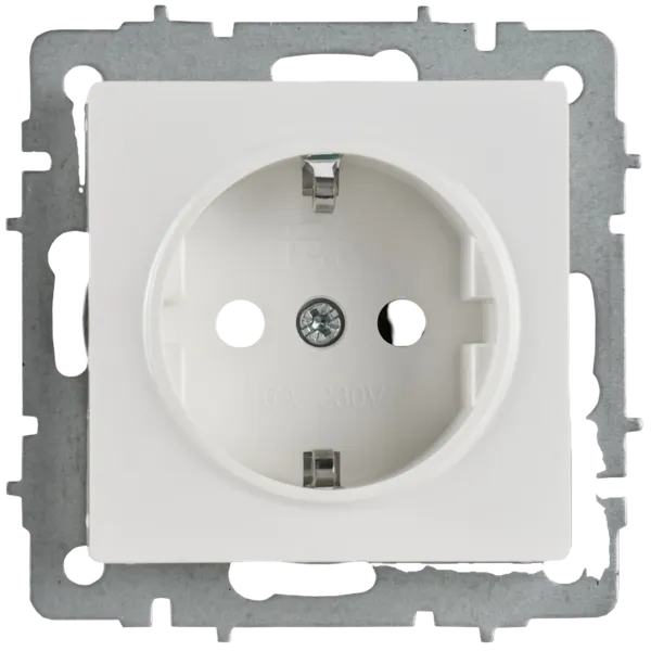 Изображение товара Розетка IEK Brite BR-R14-16-K01 (белый)