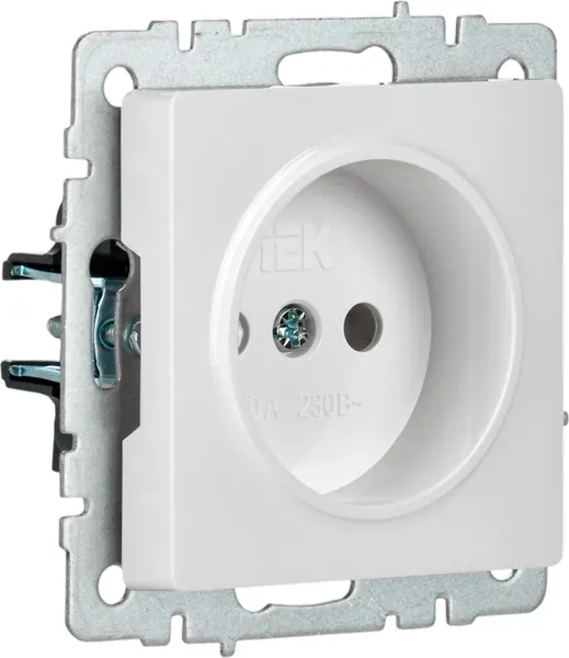 Изображение товара Розетка IEK Brite BR-R10-10-K01 (белый)