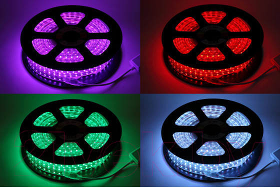 Изображение товара Светодиодная лента ЭРА LS5050-14.4-60-220-RGB-IP67-20m / Б0043097